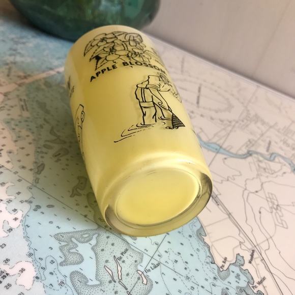 Vintage Michigan State / Lake Michigan Graphic Tourism Glass - Picture 6 of 7